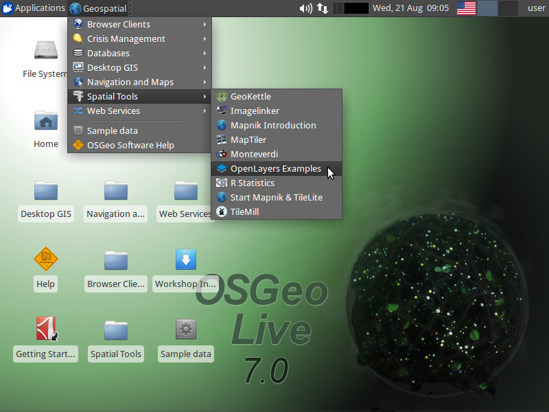 OSGeo Live Desktop