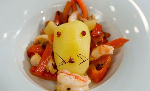 Imagen del león como gamba